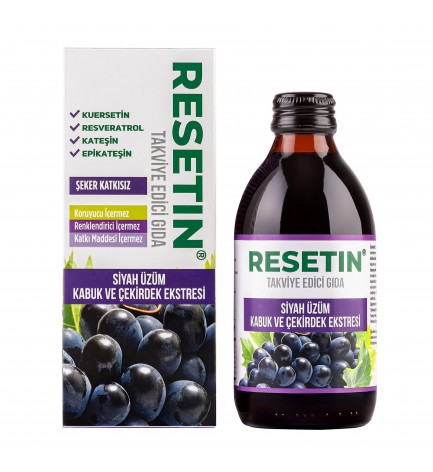 Resetin Siyah Üzüm Ekstraktı